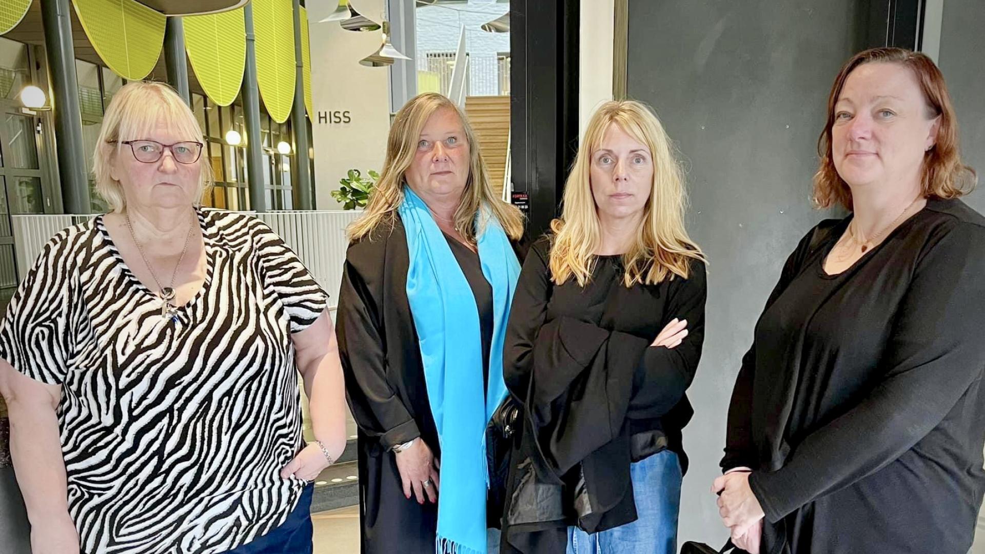 Journalistklubbens förhandlingsdelegation på Stampen 