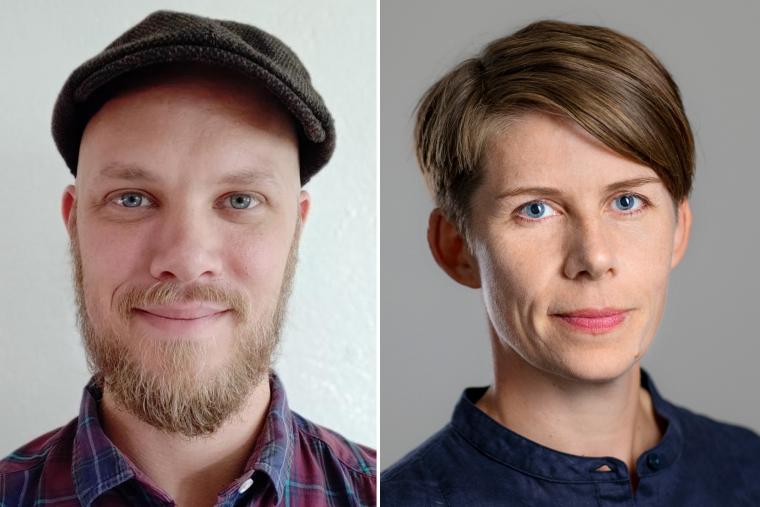 Linus Kollberg och Ulrika Hyllert