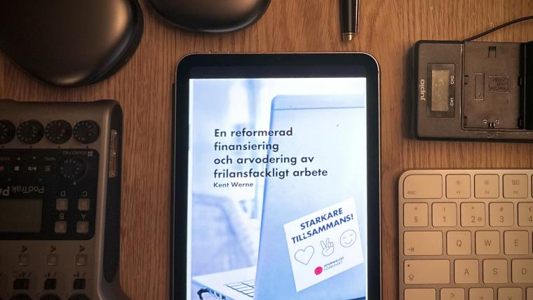 Rapporten om frilansfackligt arbete 