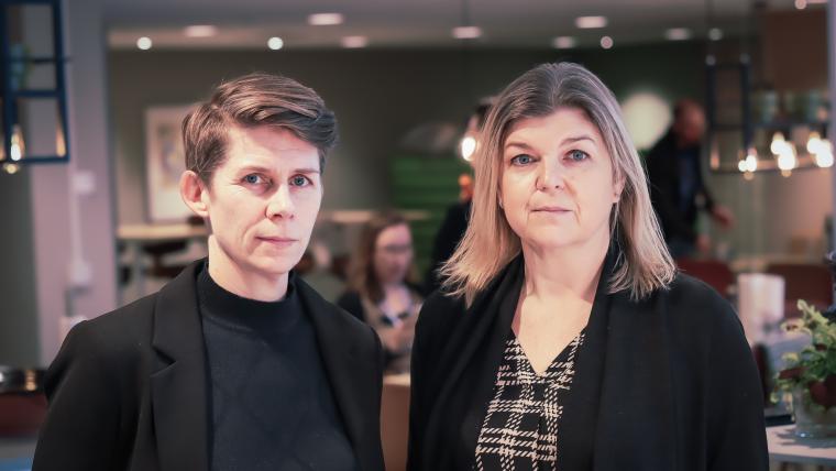 Ulrika Hyllert och Johanna Lindblad Ahl