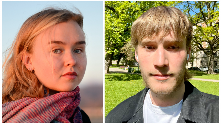 Lina Conrad och Knut Sahlin Ekberg