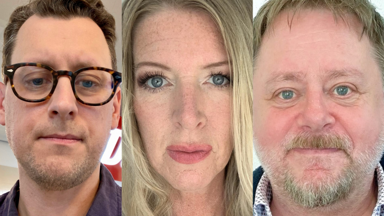 Bild på David Hylander, Victoria Banozic, Björn Hellström