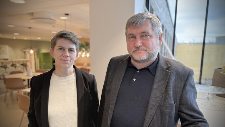 Ulrika Hyllert och Andrei Bastunets 1